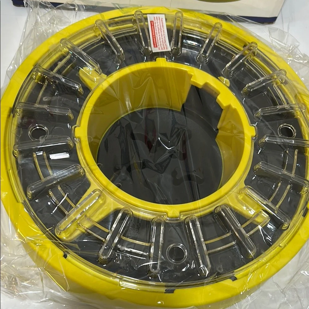 KADTC Rotating Slow Feeder Dog Bowl - Yellow NWT